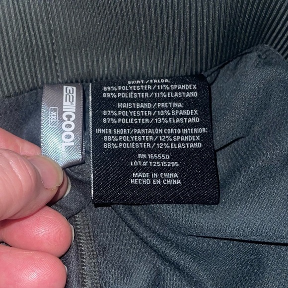 NWT 32 Degrees Cool Women’s Green Skort - Picture 11 of 11